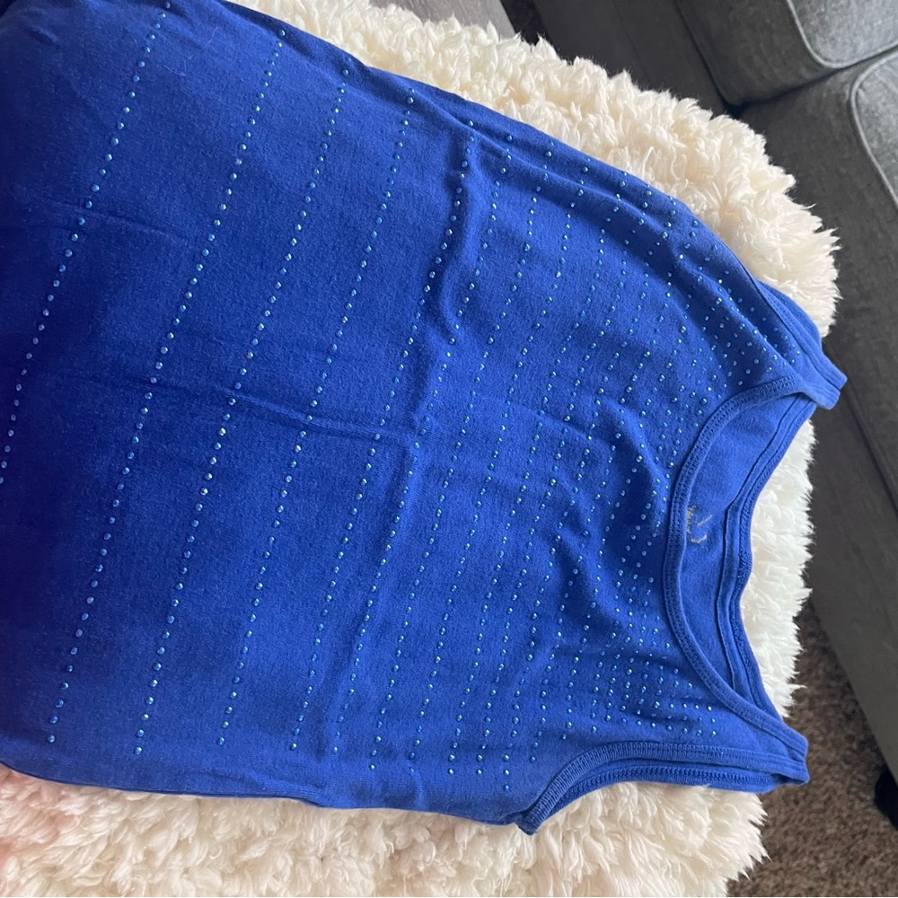 Blue NY&CO tank